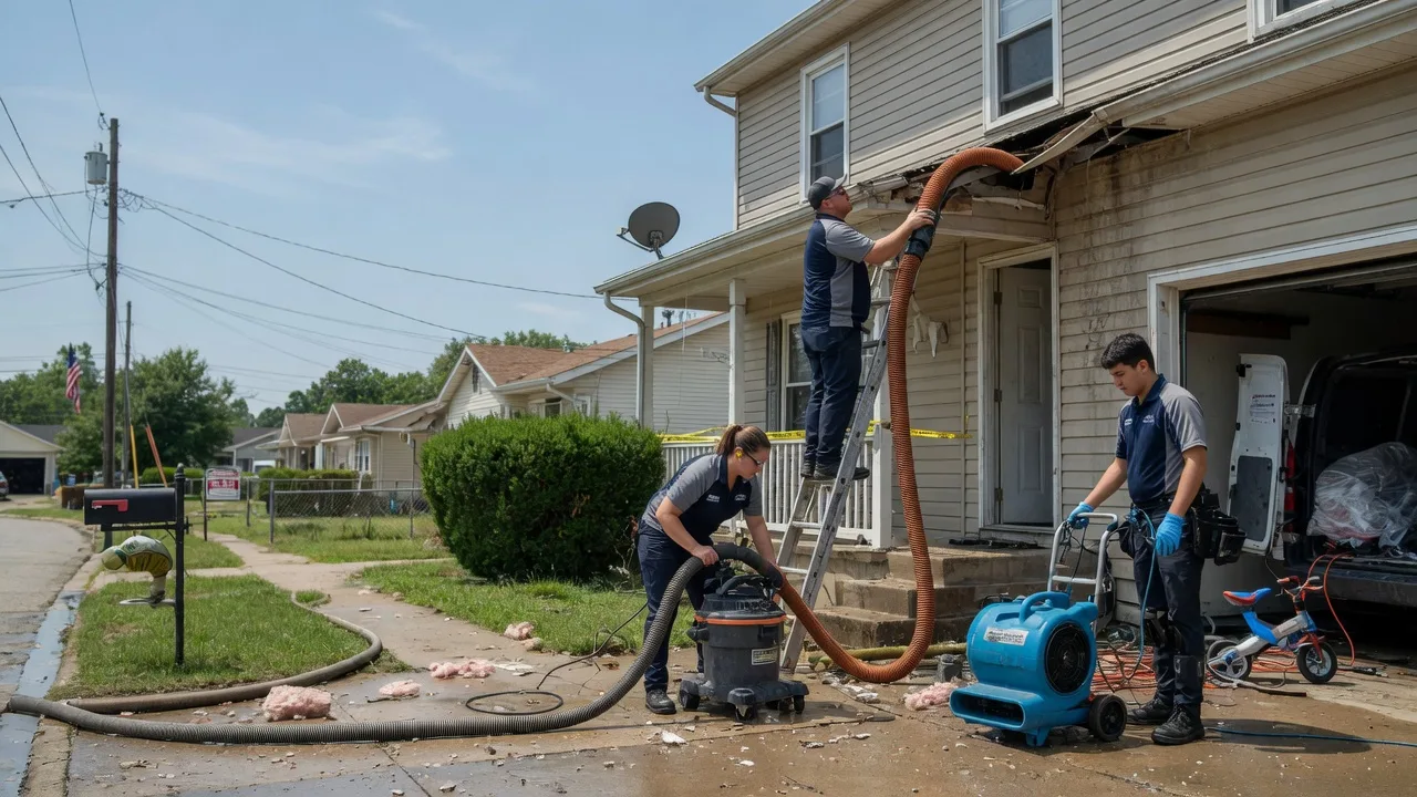 Water Damage Restoration in Orangeville, IL near me
